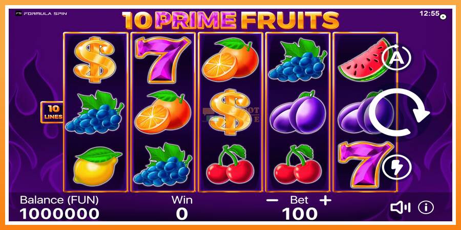 10 Prime Fruits leikjavél fyrir peninga, mynd 1