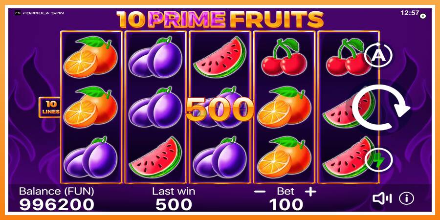 10 Prime Fruits leikjavél fyrir peninga, mynd 4