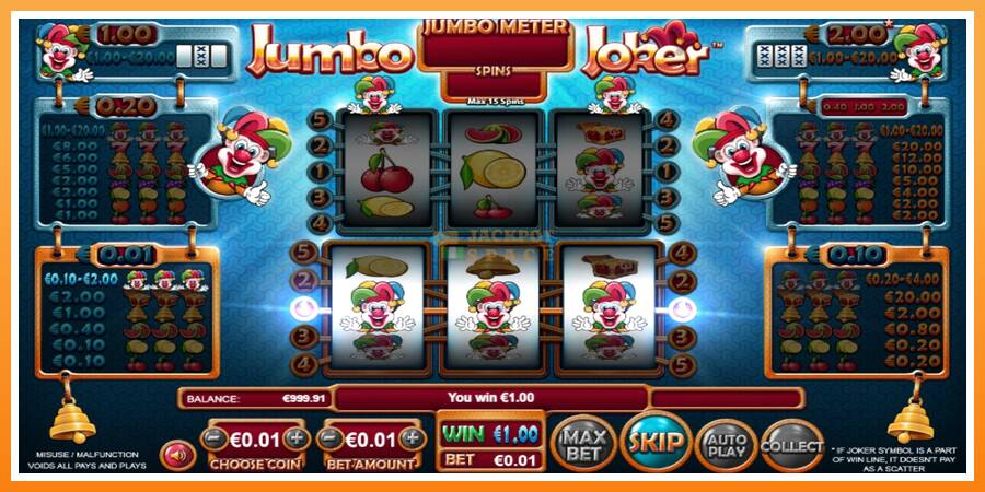 Jumbo Joker leikjavél fyrir peninga, mynd 3