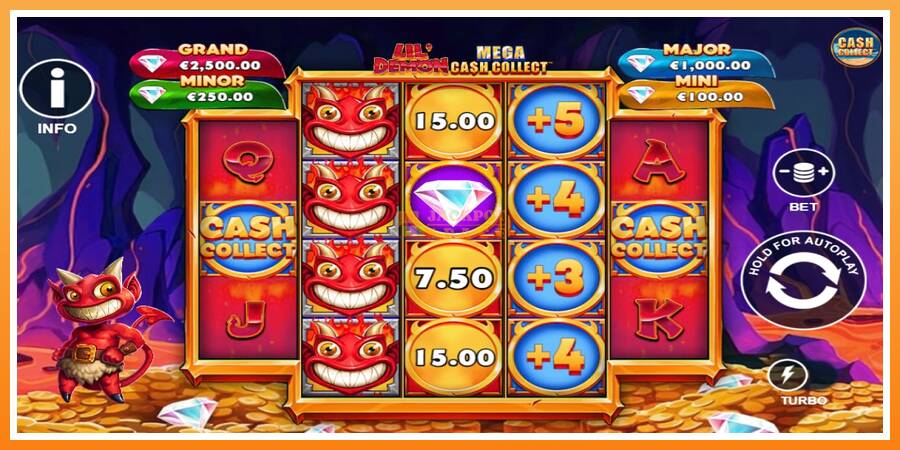 Lil Demon Mega Cash Collect leikjavél fyrir peninga, mynd 1