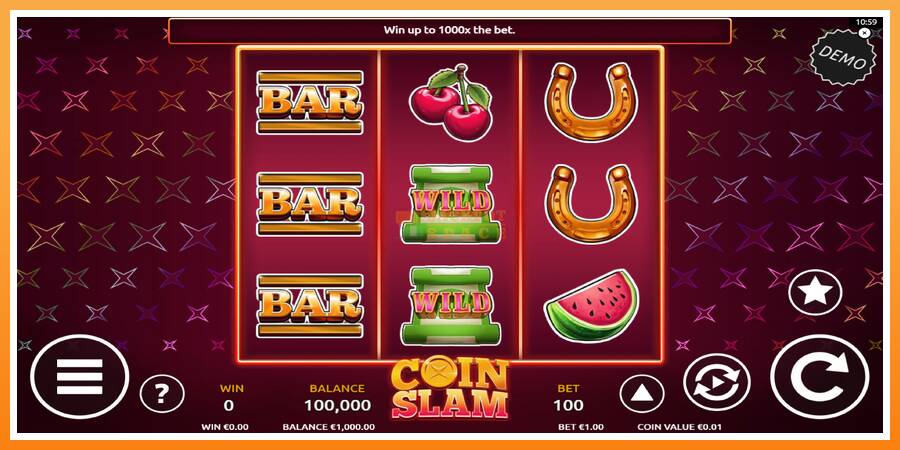 Coin Slam leikjavél fyrir peninga, mynd 2