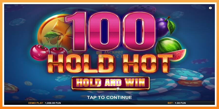 100 Hold Hot Hold and Win leikjavél fyrir peninga, mynd 1