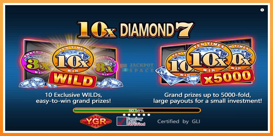 10X Diamond 7 leikjavél fyrir peninga, mynd 1