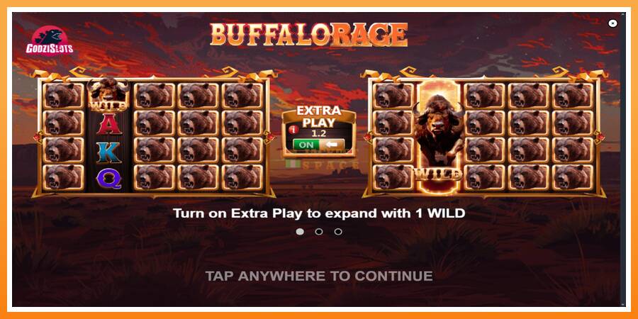 Buffalo Rage leikjavél fyrir peninga, mynd 1