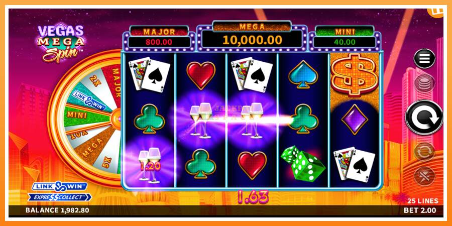 Vegas Mega Spin leikjavél fyrir peninga, mynd 4