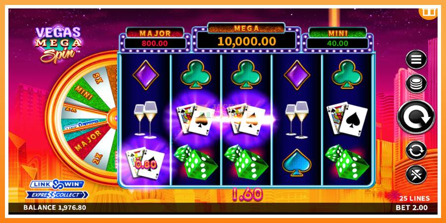 Vegas Mega Spin leikjavél fyrir peninga, mynd 5