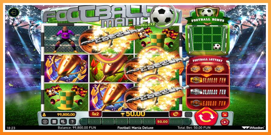 Football Mania Deluxe leikjavél fyrir peninga, mynd 3