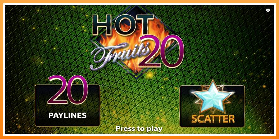 Hot Fruits 20 leikjavél fyrir peninga, mynd 1