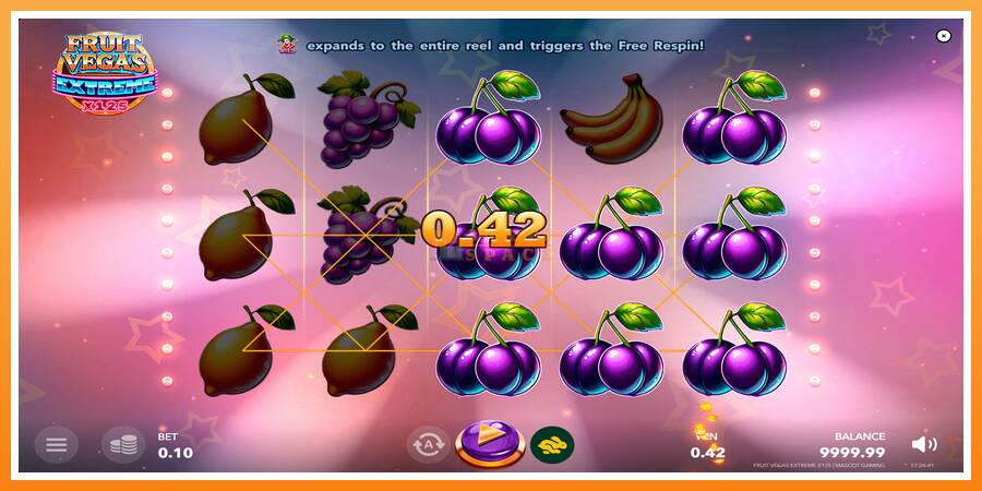 Fruit Vegas Extreme x125 leikjavél fyrir peninga, mynd 4