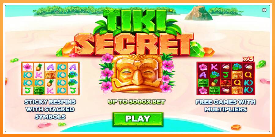 Tiki Secret leikjavél fyrir peninga, mynd 1