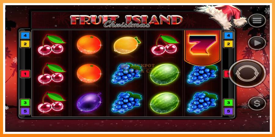 Fruit Island Christmas leikjavél fyrir peninga, mynd 1