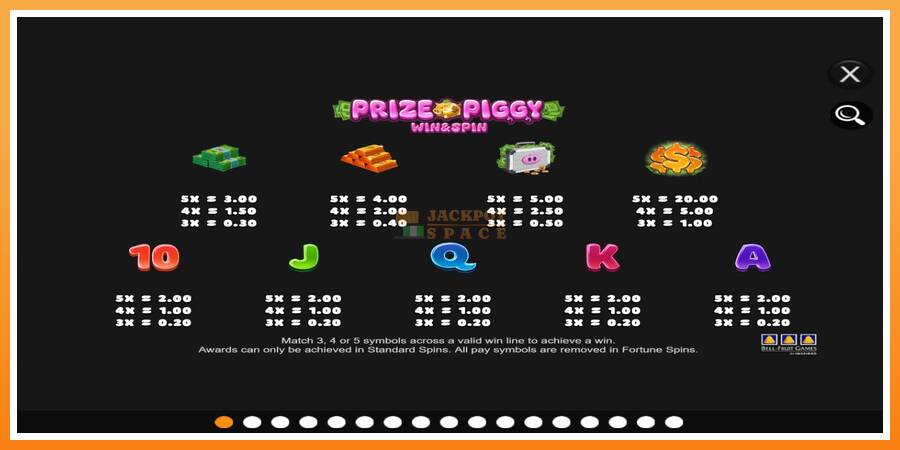 Prize Piggy Win & Spin leikjavél fyrir peninga, mynd 4