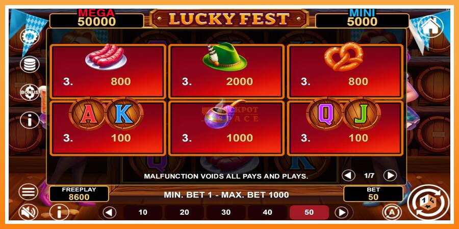 Lucky Fest Hold & Win leikjavél fyrir peninga, mynd 5