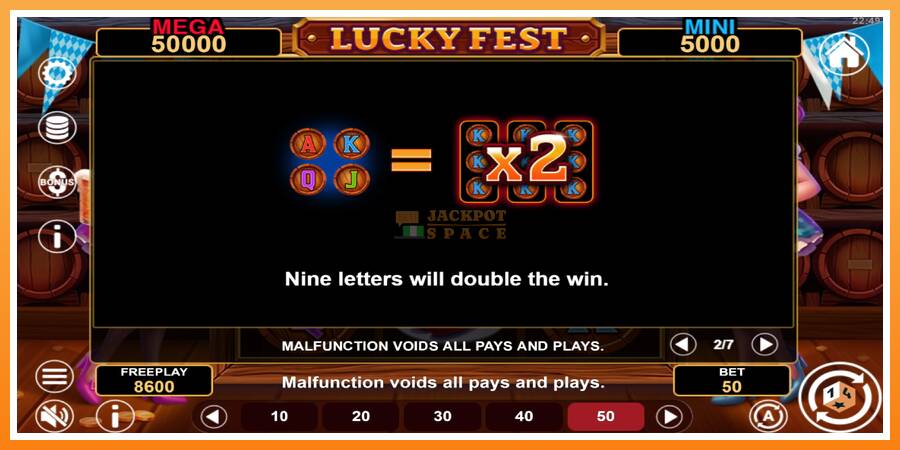 Lucky Fest Hold & Win leikjavél fyrir peninga, mynd 6