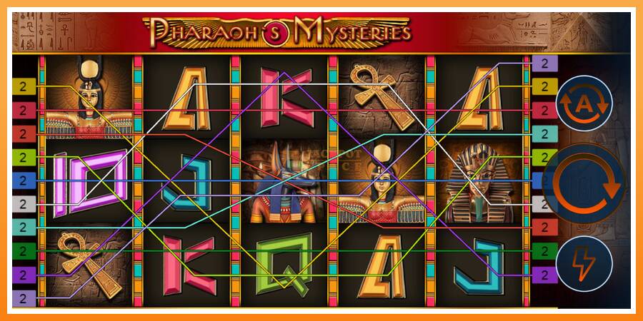 Pharaohs Mysteries leikjavél fyrir peninga, mynd 1