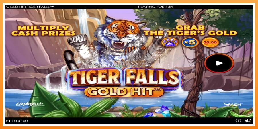 Gold Hit: Tiger Falls leikjavél fyrir peninga, mynd 1