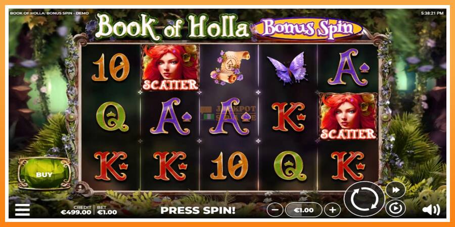 Book of Holla: Bonus Spin leikjavél fyrir peninga, mynd 2