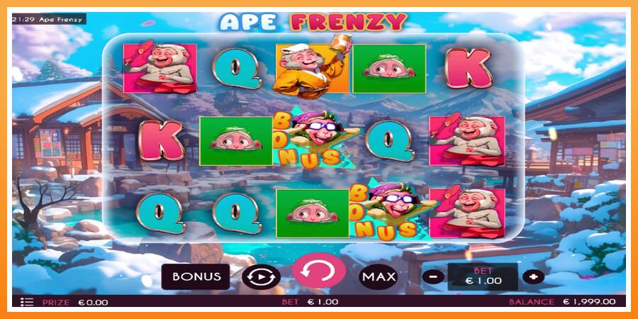 Ape Frenzy leikjavél fyrir peninga, mynd 2