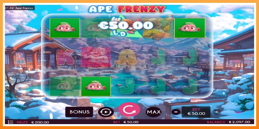 Ape Frenzy leikjavél fyrir peninga, mynd 3