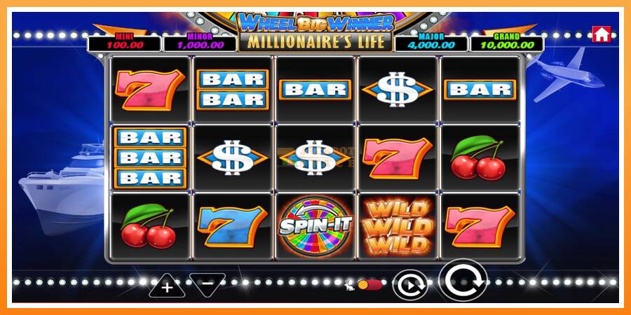 Wheel Big Winner Millionaires Life leikjavél fyrir peninga, mynd 2