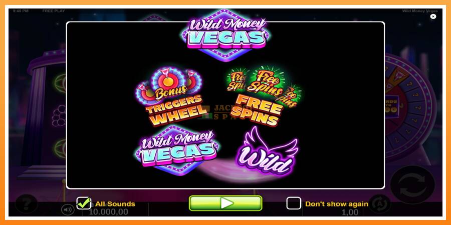 Wild Money Vegas leikjavél fyrir peninga, mynd 1