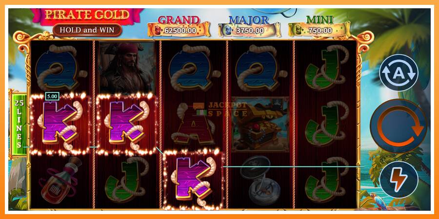 Pirate Gold Hold and Win leikjavél fyrir peninga, mynd 4