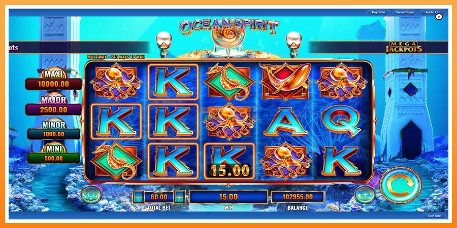 Ocean Spirit MegaJackpots leikjavél fyrir peninga, mynd 6