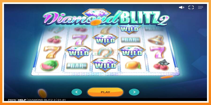 Diamond Blitz 2 leikjavél fyrir peninga, mynd 1