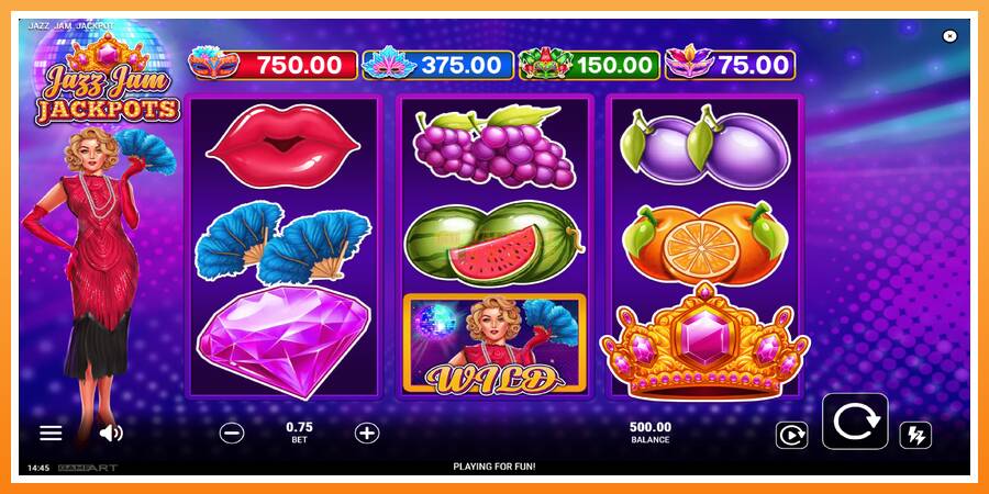 Jazz Jam Jackpots leikjavél fyrir peninga, mynd 2