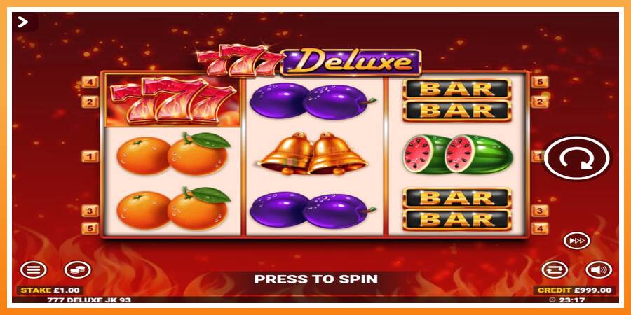 777 Deluxe Jackpot King leikjavél fyrir peninga, mynd 2