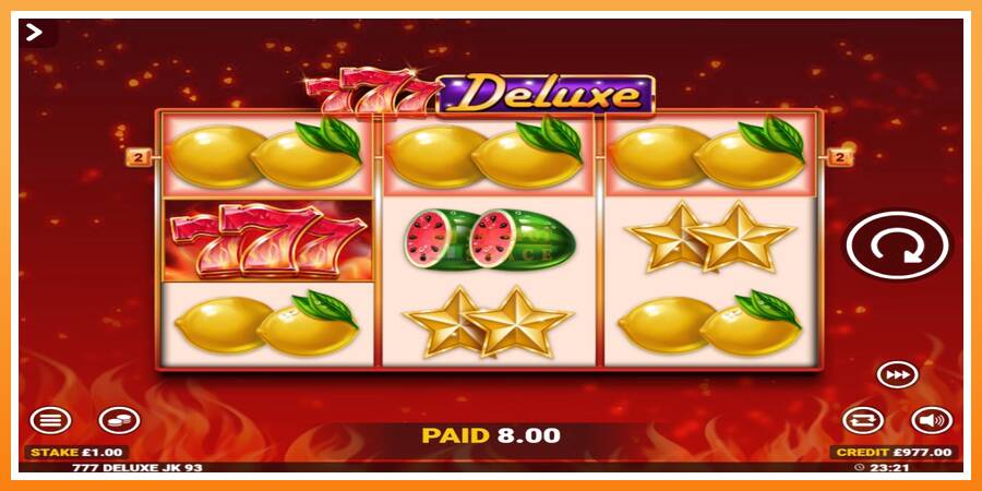 777 Deluxe Jackpot King leikjavél fyrir peninga, mynd 3