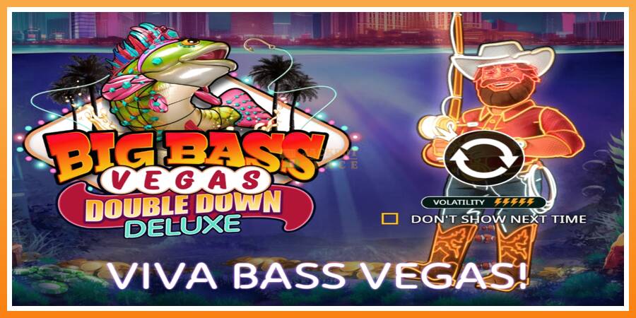 Big Bass Vegas Double Down Deluxe leikjavél fyrir peninga, mynd 1