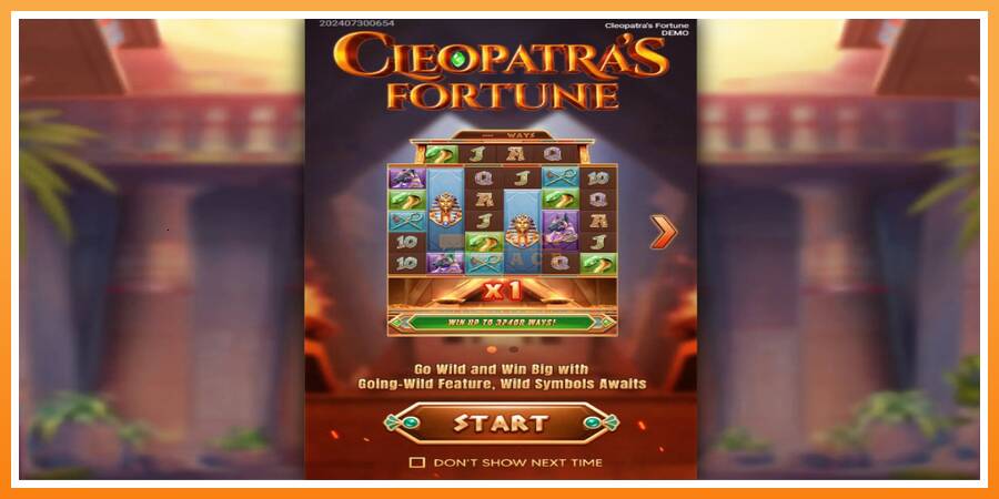 Cleopatras Fortune leikjavél fyrir peninga, mynd 1