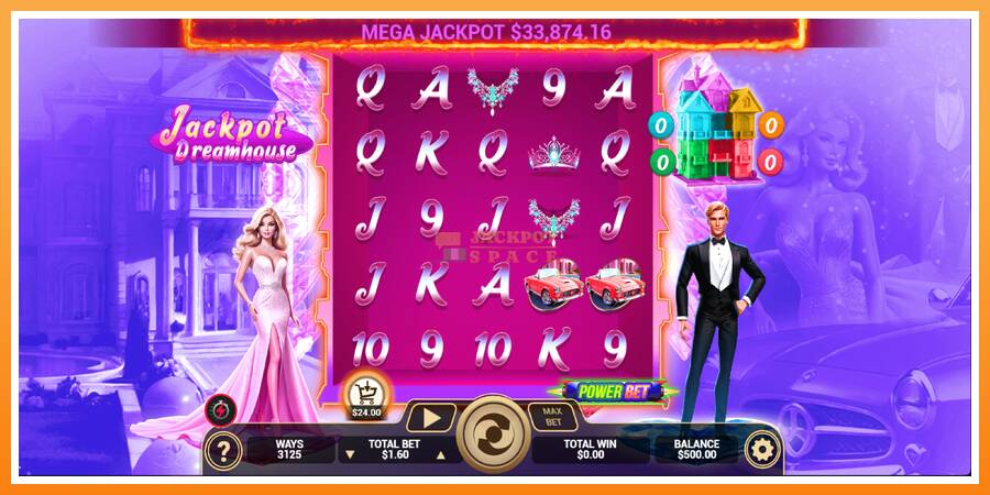 Jackpot Dreamhouse leikjavél fyrir peninga, mynd 2