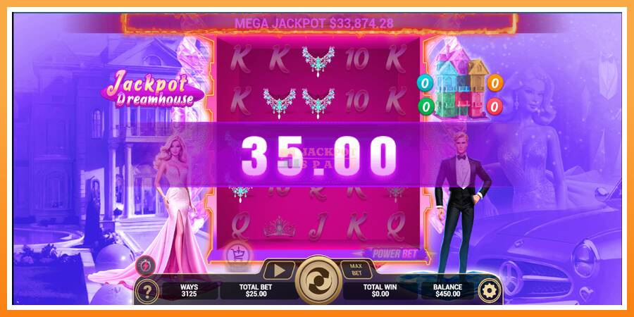 Jackpot Dreamhouse leikjavél fyrir peninga, mynd 3