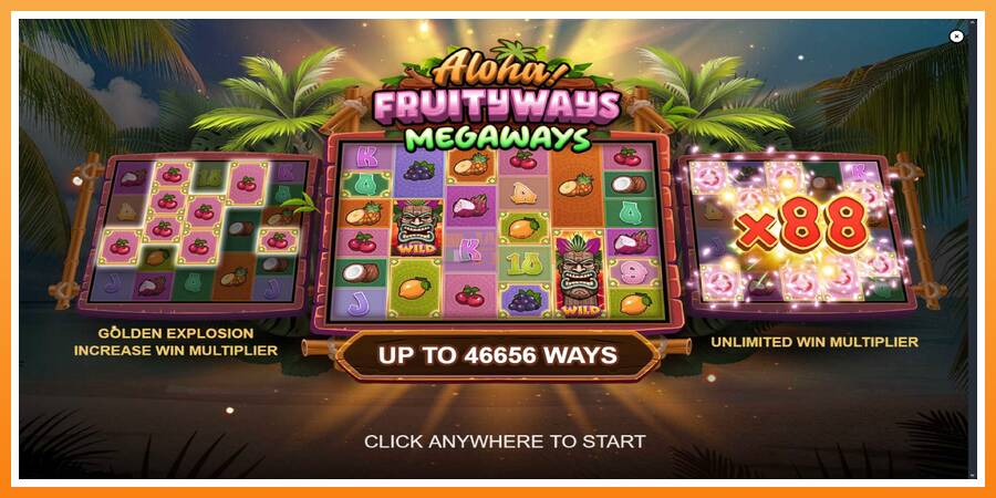 Aloha! Fruityways leikjavél fyrir peninga, mynd 1