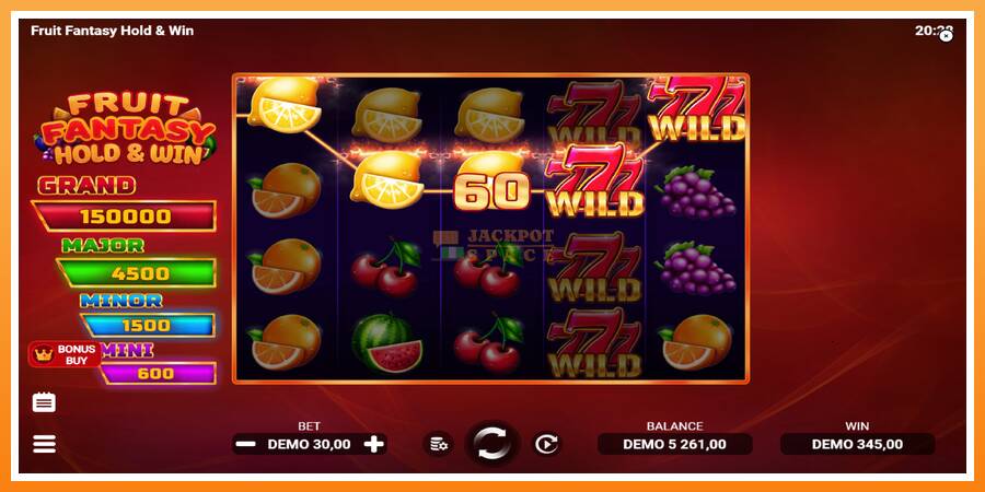 Fruit Fantasy Hold & Win leikjavél fyrir peninga, mynd 4