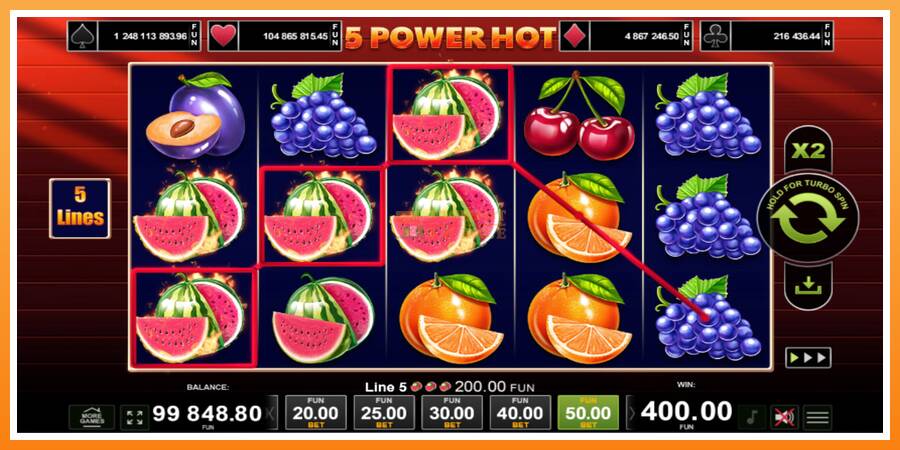 5 Power Hot leikjavél fyrir peninga, mynd 4