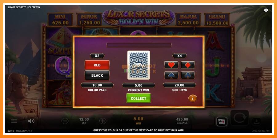 Luxor Secrets Holdn Win leikjavél fyrir peninga, mynd 4