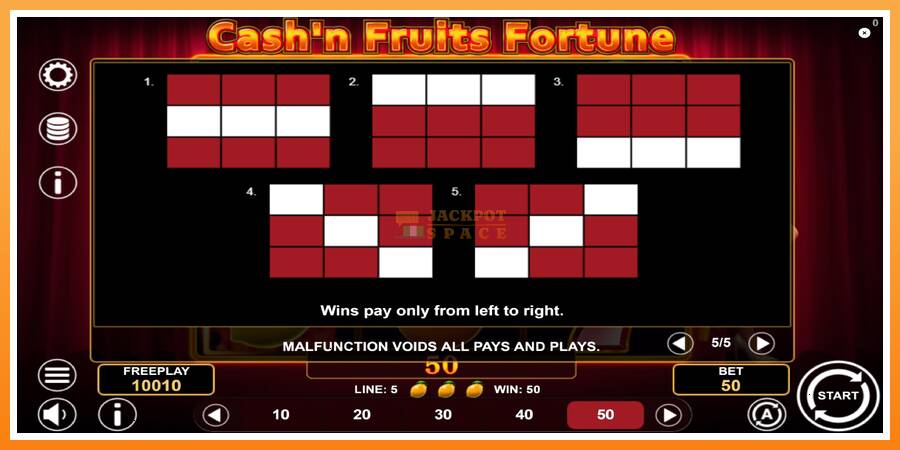 Cashn Fruits Fortune leikjavél fyrir peninga, mynd 7