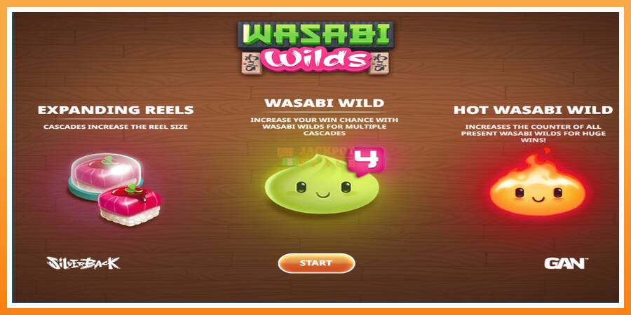 Wasabi Wilds leikjavél fyrir peninga, mynd 4