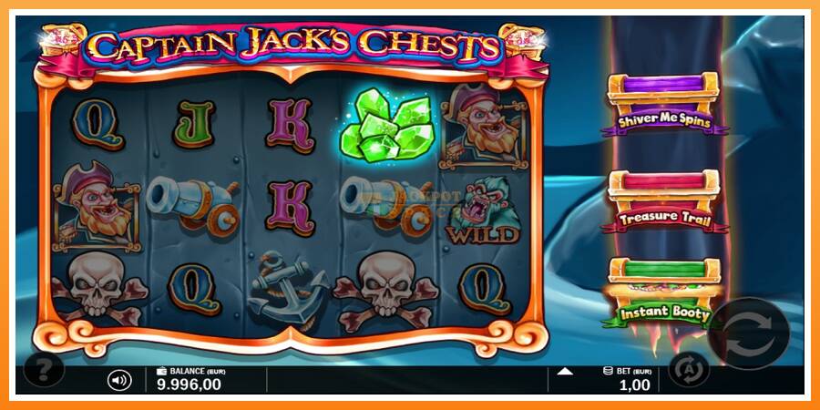 Captain Jacks Chests leikjavél fyrir peninga, mynd 4