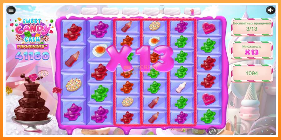 Sweet Candy Cash Megaway leikjavél fyrir peninga, mynd 1