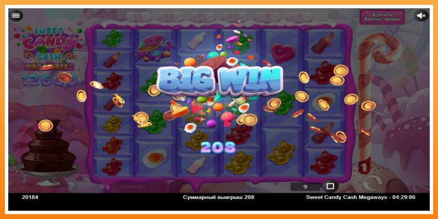 Sweet Candy Cash Megaway leikjavél fyrir peninga, mynd 3