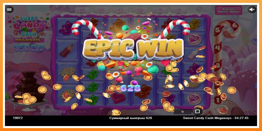 Sweet Candy Cash Megaway leikjavél fyrir peninga, mynd 4