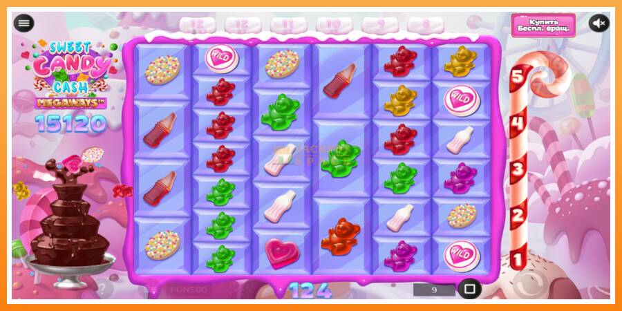 Sweet Candy Cash Megaway leikjavél fyrir peninga, mynd 5