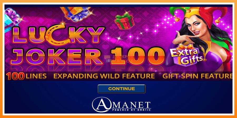 Lucky Joker 100 Extra Gifts leikjavél fyrir peninga, mynd 1