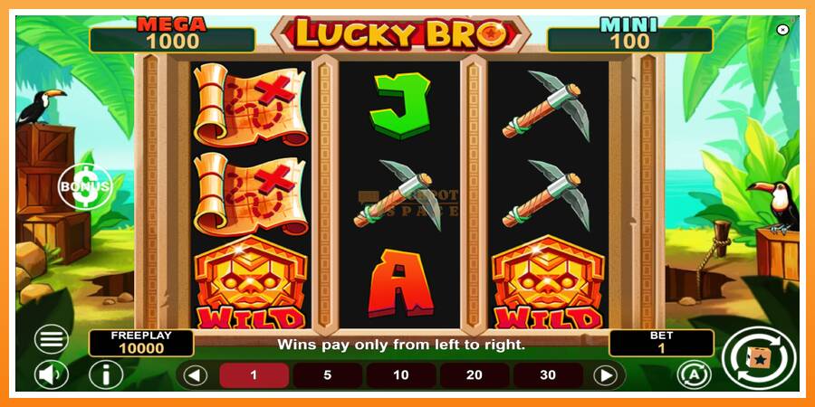 Lucky Bro Hold & Win leikjavél fyrir peninga, mynd 2