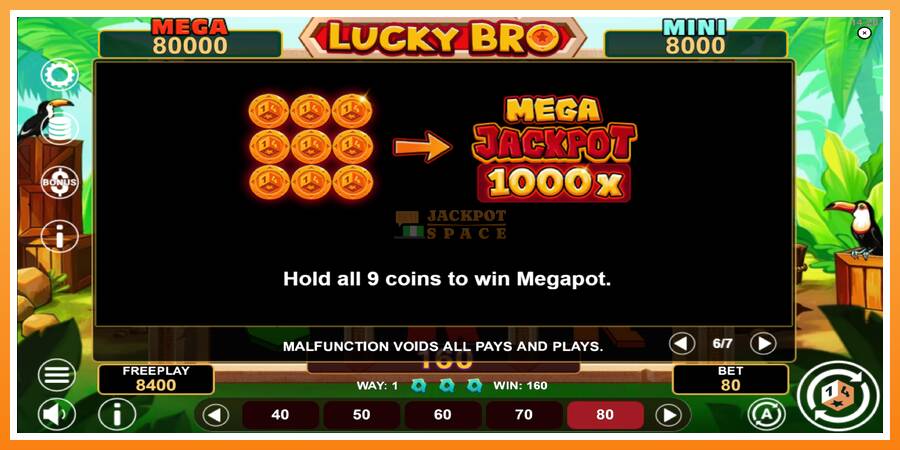 Lucky Bro Hold & Win leikjavél fyrir peninga, mynd 7