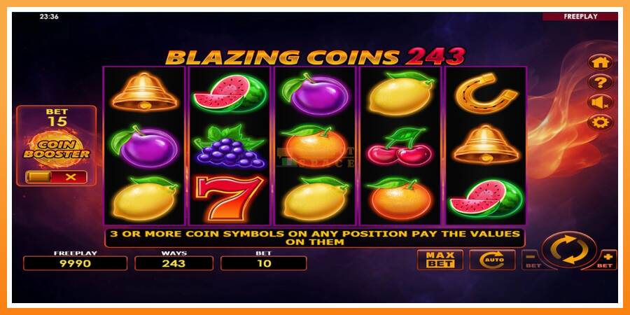 Blazing Coins 243 leikjavél fyrir peninga, mynd 2